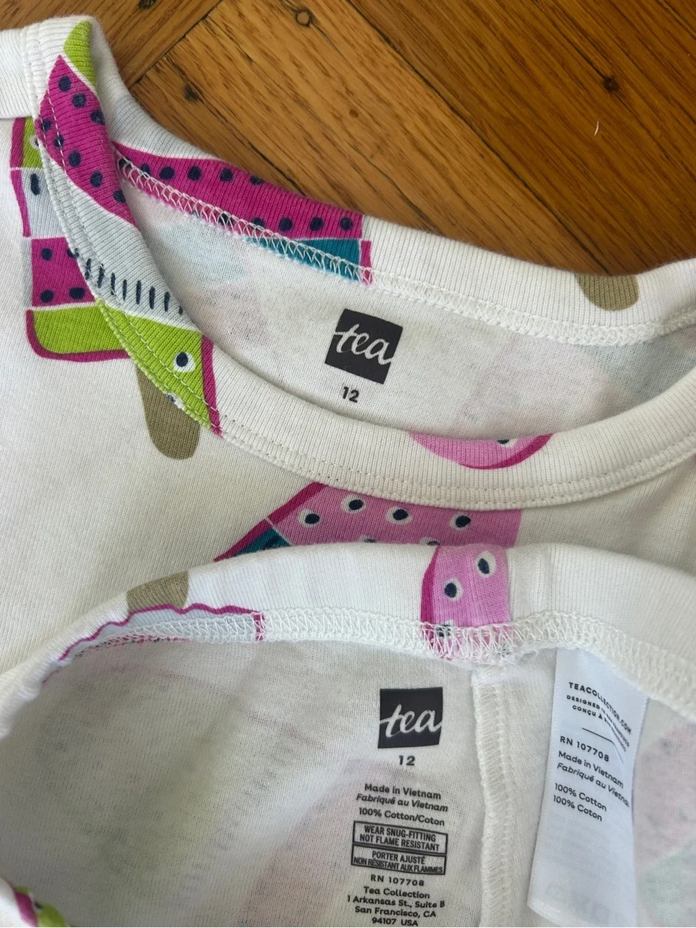 Tea Collection Summer Nights Tank Pajama Set 12 Girls Popsicle Print
